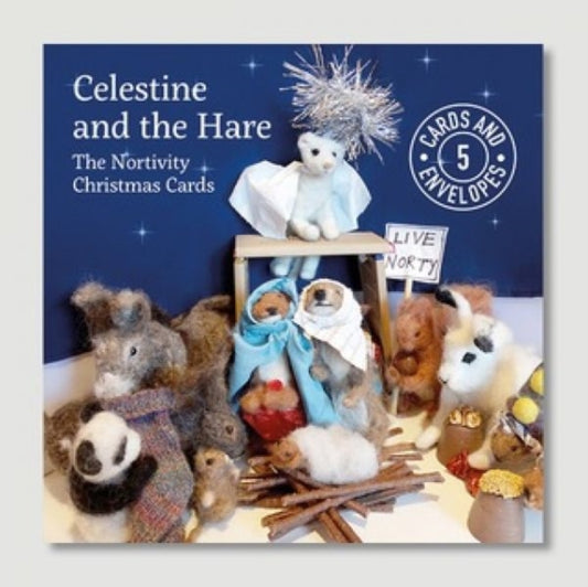 Book cover of: Celestine and the Hare: Christmas Card Pack