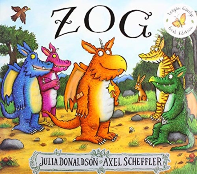 Book cover of: ZOG in Irish (as Gaeilge). By: Julia Donaldson