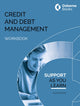 Book cover of: CREDIT AND DEBT MANAGEMENT WORKBOOK. By: Alison Aplin