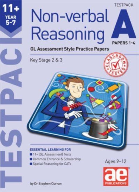 Book cover of: 11+ Non-verbal Reasoning Year 5-7 Testpack A Papers 1-4