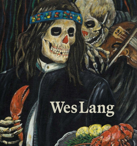 Book cover of: Wes Lang: The Black Paintings. By: Wes Lang
