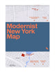 Book cover of: Modernist New York Map