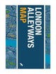 Book cover of: London Alleyways Map. By: Matthew Turner