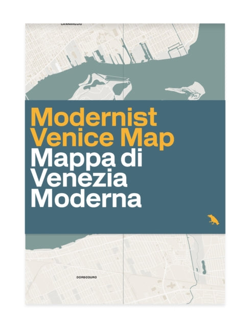 Book cover of: Modern Venice Map. By: Blue Crow Media