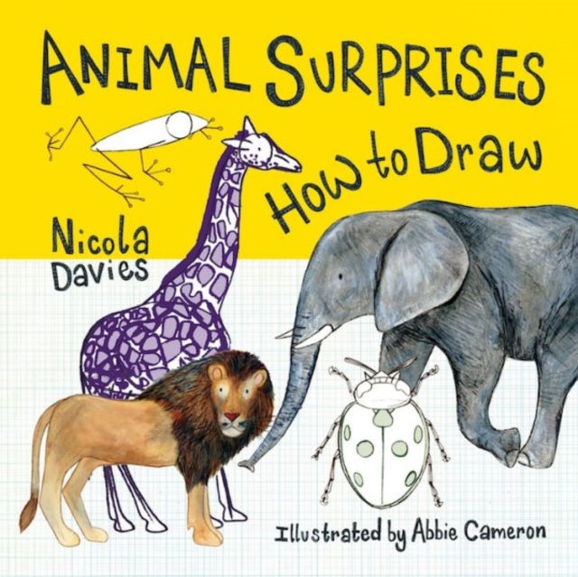 Book cover of: How to Draw: Animal Surprises. By: Nicola Davies