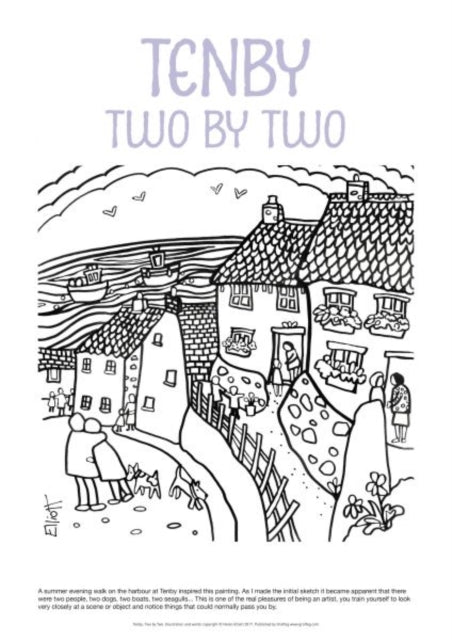 Book cover of: Helen Elliott Poster: Tenby Two by Two