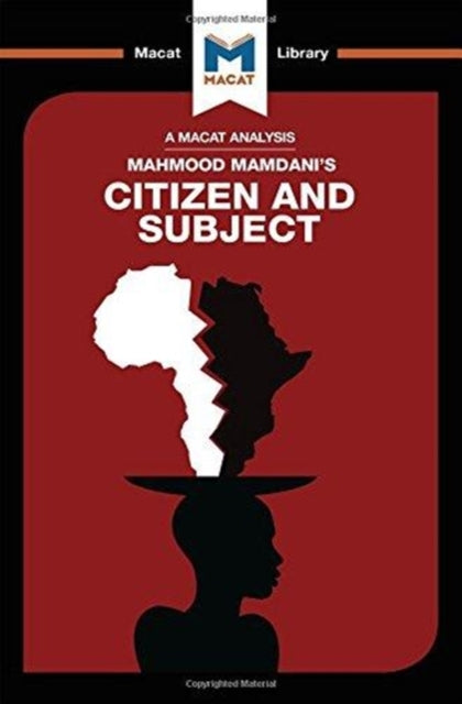 Book cover of: Citizen and Subject:. By: Meike de Goede
