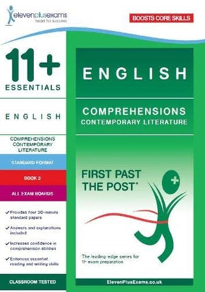 11+ Essentials English Comprehensions: Contemporary Literature Book 2 – Standard Format