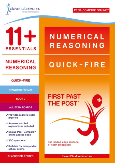 Book cover of: 11+ Essentials Numerical Reasoning: Quick-fire Book 2