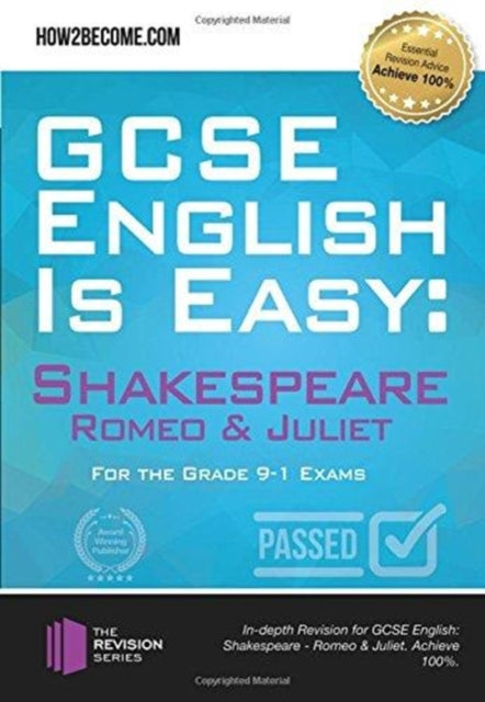 Book cover of: GCSE English is Easy: Shakespeare - Romeo & Juliet