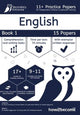 Book cover of: 11+ Practice Papers For Independent Schools & Aptitude Training English Book 1