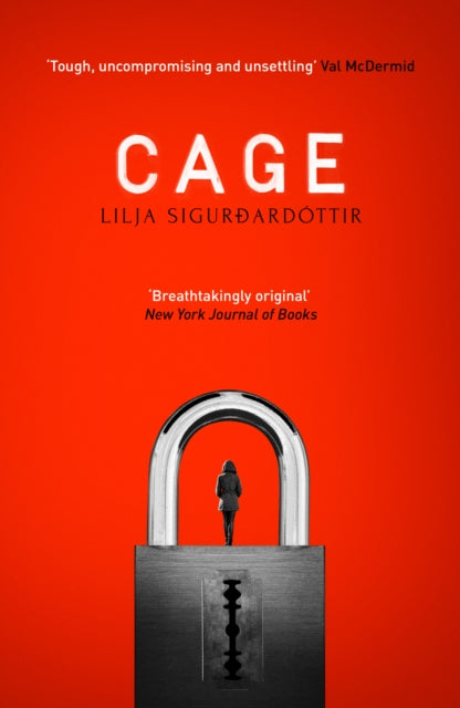 Book cover of: Cage. By: Lilja Sigurðardóttir