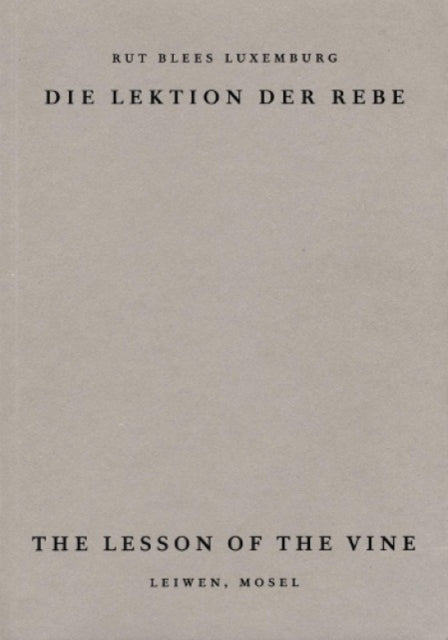 The Lesson of the Vine