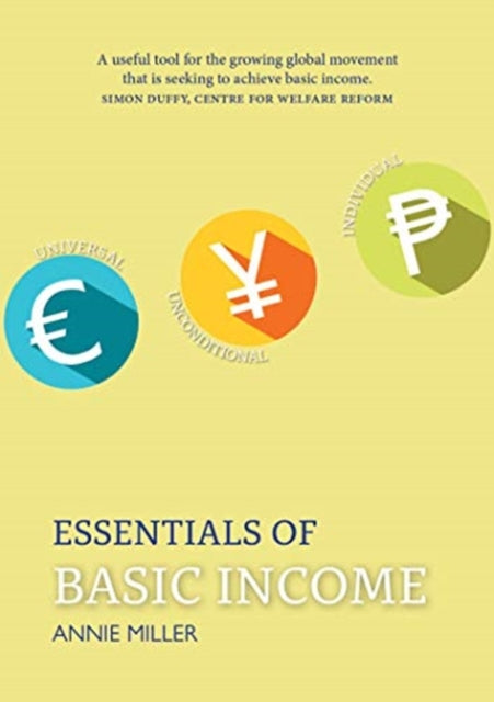 Book cover of: Essentials of Basic Income. By: Annie Miller