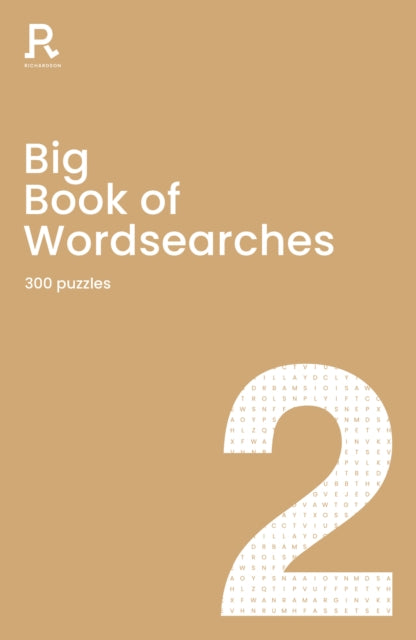 Book cover of: Big Book of Wordsearches Book 2. By: Richardson Puzzles Richardson Puzzles and Games
