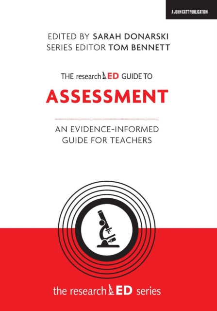Book cover of: researchED Guide to Assessment. By: Sarah Donarski
