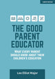 Book cover of: Good Parent Educator: What every parent should know about their children's education. By: Lee Elliot Major