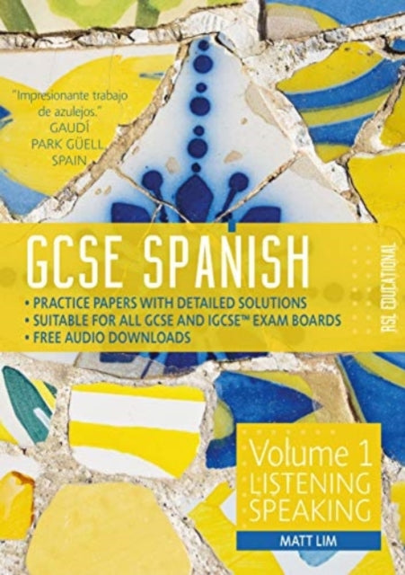 Book cover of: GCSE Spanish by RSL. By: Matt Lim