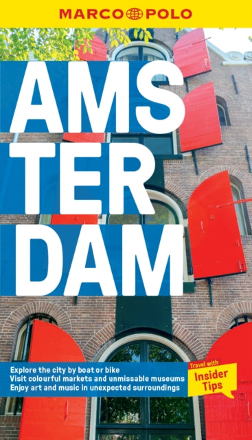 Book cover of: Amsterdam Marco Polo Pocket Travel Guide - with pull out map. By: Marco POLO