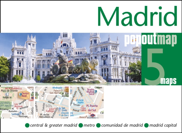 Book cover of: Madrid PopOut Map