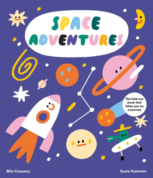 Book cover of: Space Adventures. By: Mia Cassany