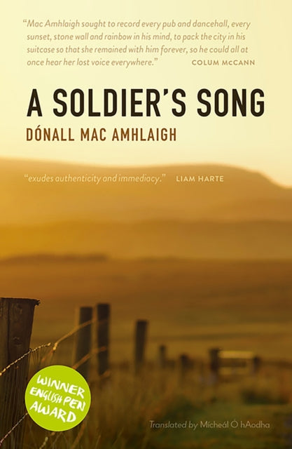 Book cover of: Soldier's Song. By: Dónall Mac Amhlaigh