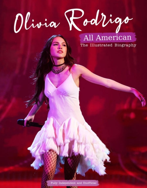 Book cover of: Olivia Rodrigo - All American. By: Carolyn McHugh