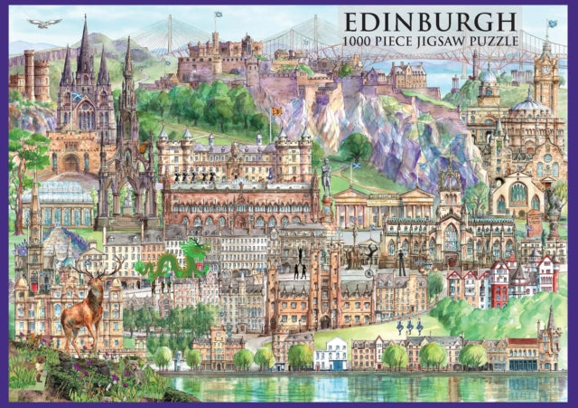 Book cover of: Edinburgh: 1000 Piece Jigsaw