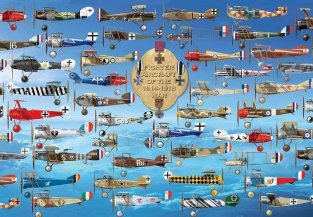 Book cover of: Fighter Aircraft of the 1914-1918 War Jigsaw (1000-piece)
