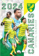 Book cover of: Official Norwich City FC Calendar 2024
