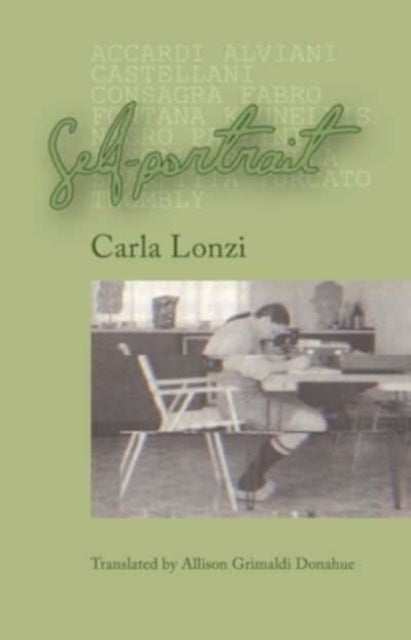 Book cover of: Self-Portrait. By: Carla Lonzi