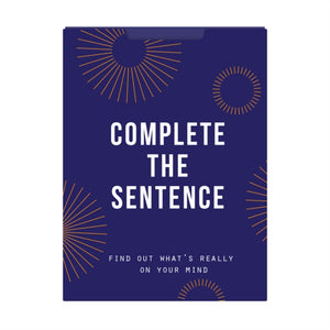 Complete the Sentence