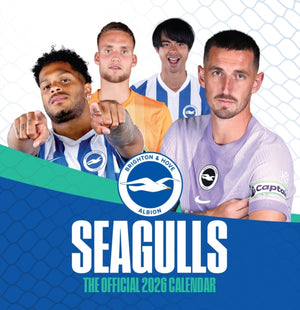 The Official Seagulls Desk Calendar 2026