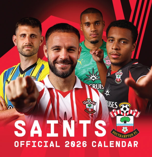 Book cover of: Official Southampton FC Desk Calendar 2026