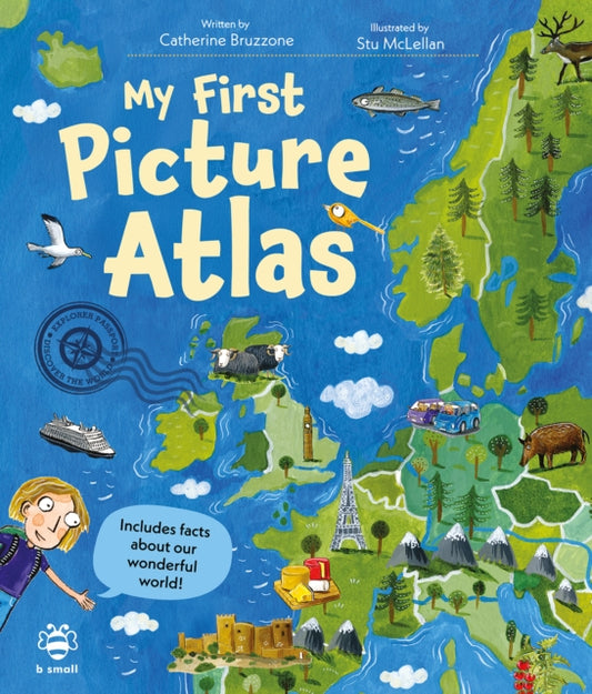 My First Picture Atlas, Includes Facts About Our Wonderful World! 9781916851559 BRUZZONE, CATHERINE