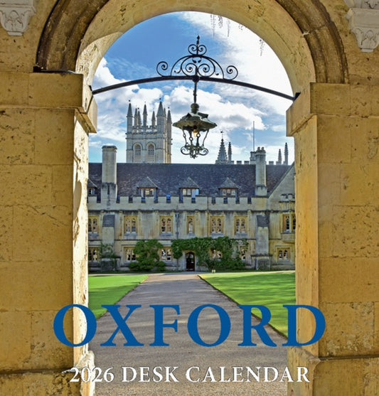 Book cover of: Oxford Colleges Mini Desktop Calendar - 2026