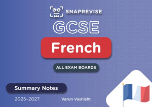 SnapRevise GCSE French Summary Notes