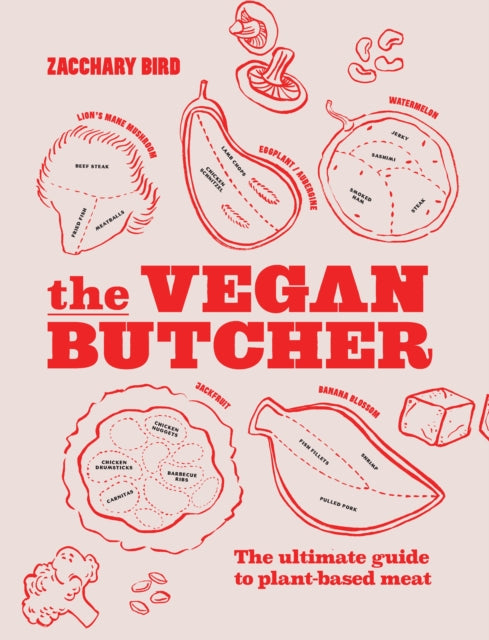 Book cover of: Vegan Butcher. By: Zacchary Bird