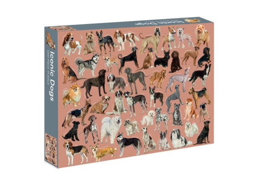 Book cover of: Iconic Dogs. By: Marta Zafra