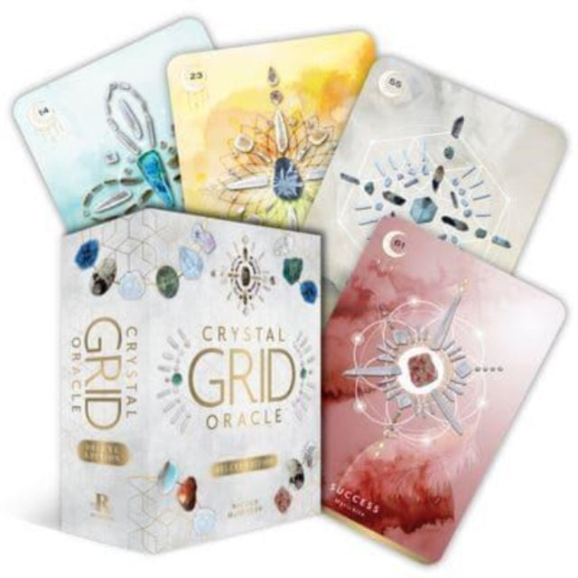 Book cover of: Crystal Grid Oracle - Deluxe Edition