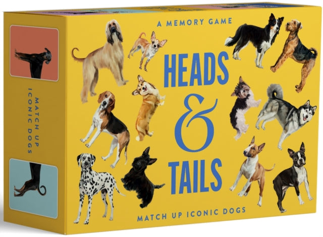 Book cover of: Heads & Tails: A Dog Memory Game