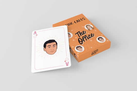 Book cover of: Office Playing Cards. By: Chantel de Sousa