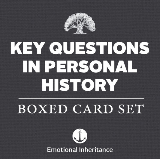 Book cover of: Key Questions in Personal History. By: Emotional Inheritance