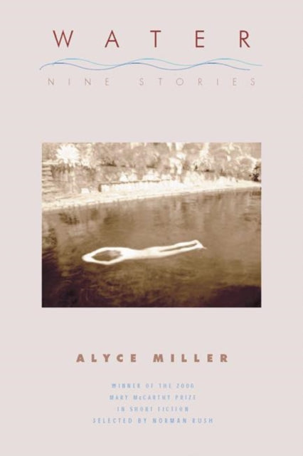 Book cover of: Water. By: Alyce Miller