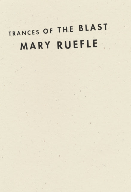 Book cover of: Trances of the Blast