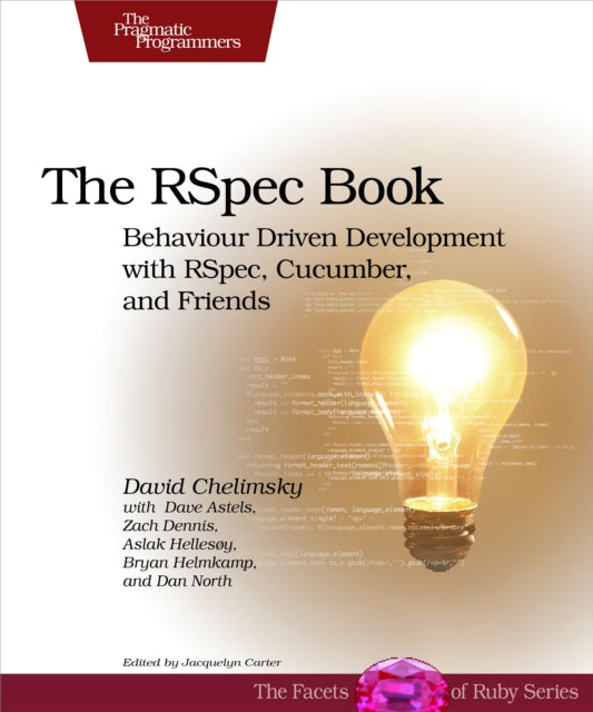 Book cover of: RSpec Book. By: David Chelimsky