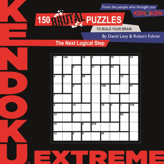 Book cover of: Kendoku: Extreme. By: David Lévy
