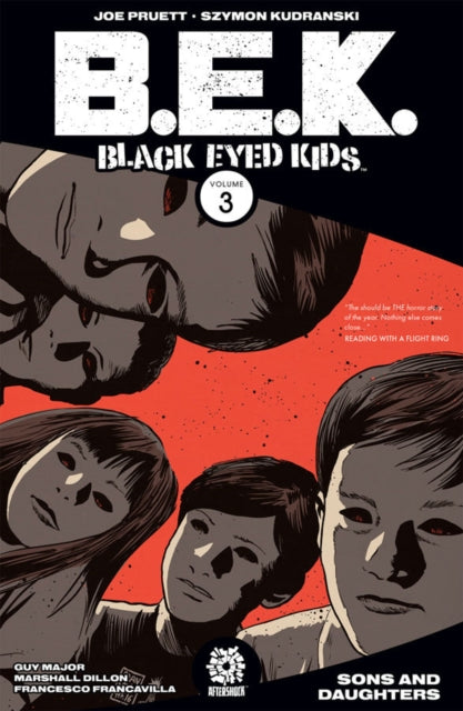 Book cover of: Black Eyed Kids Volume 3. By: Joe Pruett