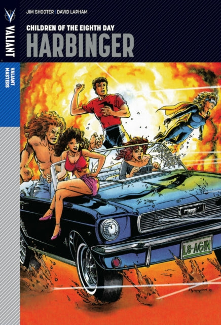Book cover of: Valiant Masters: Harbinger Volume 1 – Children of the Eighth Day. By: David Lapham