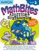 Book cover of: Kumon Math Bites: Grade 2 Addition & Subtraction. By: Kumon Publishing North America